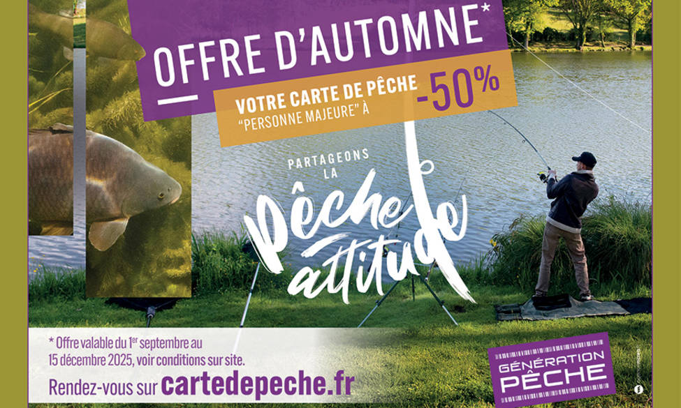 Carte de pêche "Automne" 2025