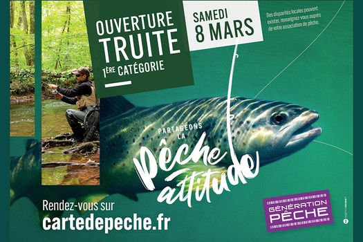 Ouverture truite - 1ère catégorie